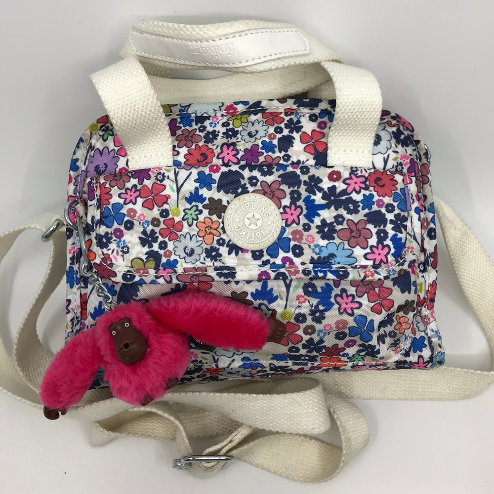 Kipling Multi Color Adjustable Strap Shoulder Bag - image 6